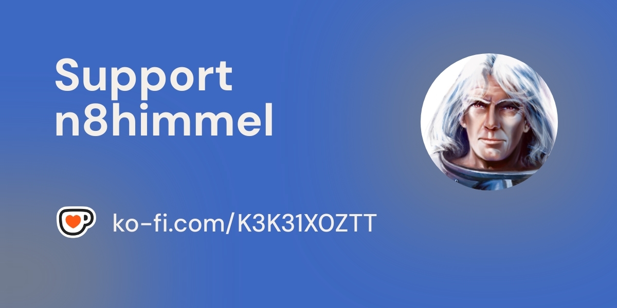 Support n8himmel on Ko-fi